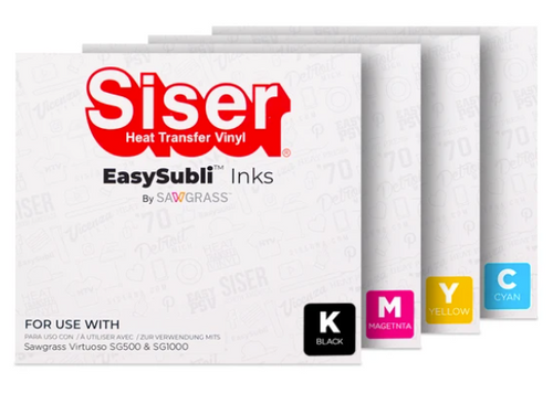 Siser EasySubli Ink Cartridges for Sawgrass Virtuoso SG500/1000