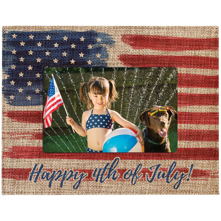 Burlap Photo Frame (4x6