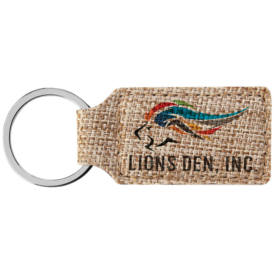 Burlap Keychain Blanks for Sublimation - SALE!