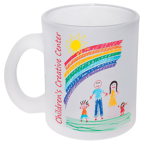 Frosted Glass Mug Blanks for Sublimation (In-Store Item ONLY)