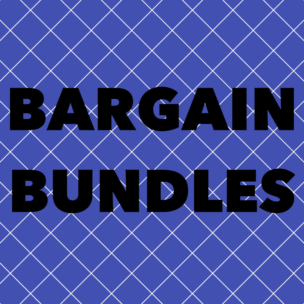 Adhesive Bargain Bundle Bags - 75% OFF & BUY ONE, GET ONE!