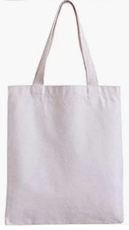Off-White Cotton Canvas Tote Bag - LAST CHANCE SALE!
