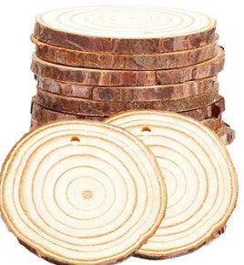 Wood Slice Ornament Blanks