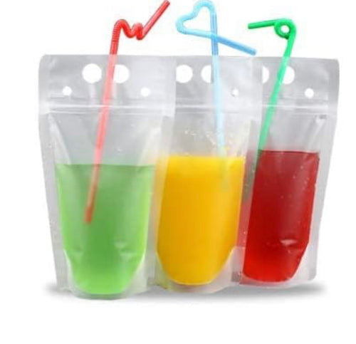 Adult-Size Drink Pouch Blanks - Set of 10 - NEW!