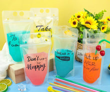 Adult-Size Drink Pouch Blanks - Set of 10 - NEW!