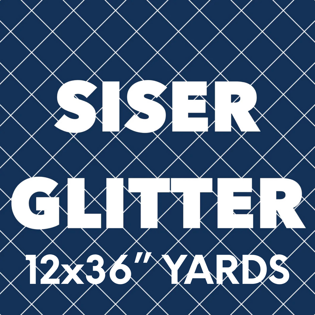 Siser® Glitter HTV YARDS (11.8 x 36