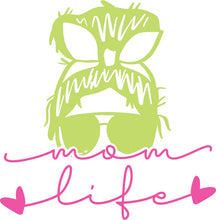 MOM LIFE - HTV Transfers (10.75" wide) for Blanks - Ready to Press!