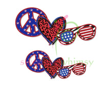 PEACE, LOVE & EVERYTHING - HTV Transfers (11.75" wide) - Ready to Press!