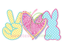 PEACE, LOVE & EVERYTHING - HTV Transfers (11.75" wide) - Ready to Press!