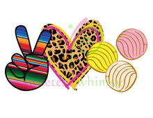 PEACE, LOVE & EVERYTHING - HTV Transfers (11.75" wide) - Ready to Press!