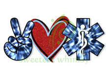 PEACE, LOVE & EVERYTHING - HTV Transfers (8.5 x 11") - Ready to Press!