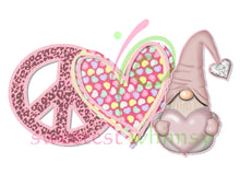 PEACE, LOVE & EVERYTHING - HTV Transfers (11.75" wide) - Ready to Press!