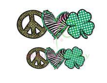 PEACE, LOVE & EVERYTHING - HTV Transfers (11.75" wide) - Ready to Press!