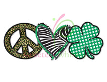 PEACE, LOVE & EVERYTHING - HTV Transfers (11.75" wide) - Ready to Press!