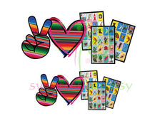 PEACE, LOVE & EVERYTHING - Sublimation Transfers (8.5 x 11") - Ready to Press!