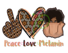 PEACE, LOVE & EVERYTHING - HTV Transfers (11.75" wide) - Ready to Press!