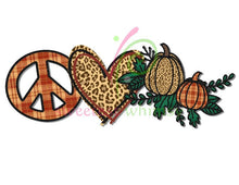 PEACE, LOVE & EVERYTHING - HTV Transfers (11.75" wide) - Ready to Press!