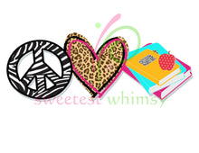 PEACE, LOVE & EVERYTHING - HTV Transfers (11.75" wide) - Ready to Press!