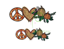 PEACE, LOVE & EVERYTHING - HTV Transfers (11.75" wide) - Ready to Press!