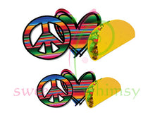 PEACE, LOVE & EVERYTHING - HTV Transfers (11.75" wide) - Ready to Press!