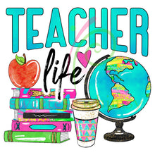 TEACHER LIFE - Sublimation Transfers (8.5 x 11") - Ready to Press!