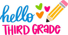 SCHOOL/KIDS LIFE (PRE-K - 5TH GRADE) - HTV Transfers (from 10" wide) for Blanks - Ready to Press!
