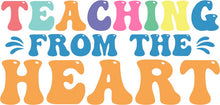 TEACHER LIFE - DTF Transfers (11.75" wide) - BUY 2, SAVE $2! EVERYDAY DISCOUNT!