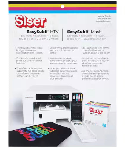 Siser EasySubli HTV + Transfer Mask Set