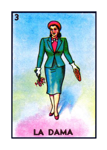 VINTAGE LOTERIA CARDS HTV Transfers (8.5X11