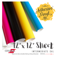 Oracal 651 Sheets (12x12")