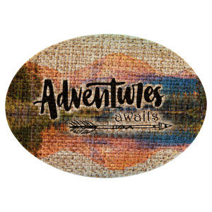 Burlap Patch Blanks for Sublimation - Various Sizes - SALE!