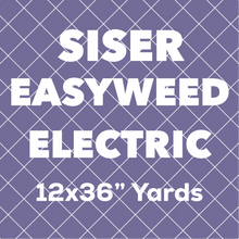 Siser EasyWeed Electric HTV YARDS (11.8x36" actual size) - NEW SIZE!