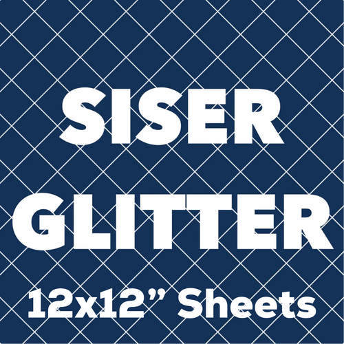 Siser® Glitter HTV Sheets (11.8