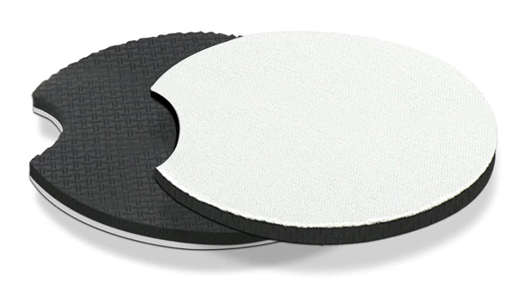 Neoprene Car Coaster Blanks for Sublimation