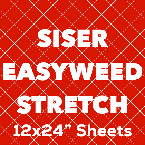 Siser® EasyWeed® Stretch HTV (11.8x24” actual size) - HALF OFF!