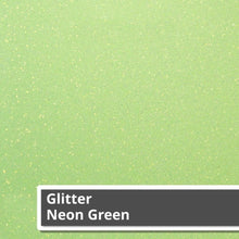 Siser NEON HTV Glitter Sheets (11.8x24" actual size) - NEW SIZE!