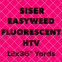Siser® EasyWeed® Fluorescent HTV YARDS (11.8x36" actual size) - NEW SIZE!