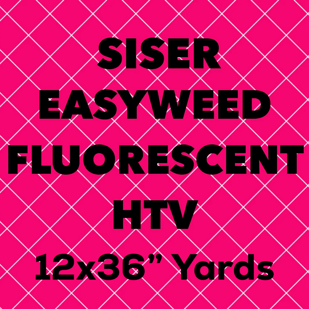 Siser EasyWeed Fluorescent HTV YARDS (11.8x36