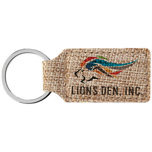 Burlap Keychain Blanks for Sublimation - SALE!