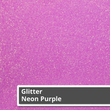 Siser® NEON HTV Glitter Sheets (11.8" actual size) - NEW SIZE!