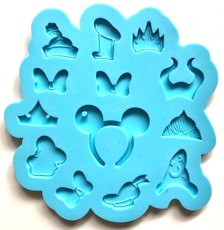 MOUSE EARS SET -Keychain Mold