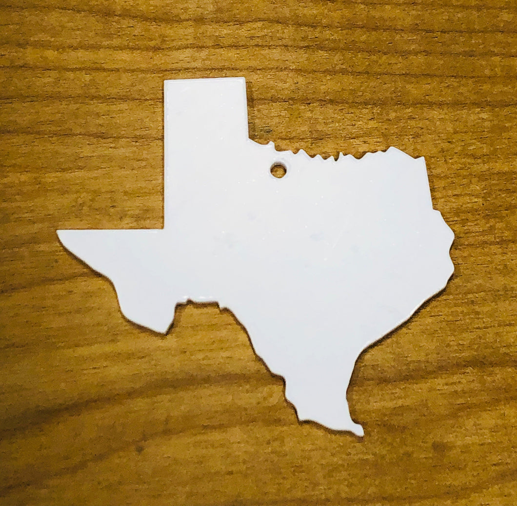 Texas Shaped Charm (7/8”L) Blanks & Bracelet Set for Sublimation - LAS –  Sweet Home Vinyl