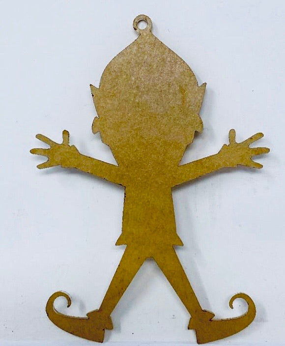 Elf Acrylic Ornament Blank-LAST CHANCE SALE!
