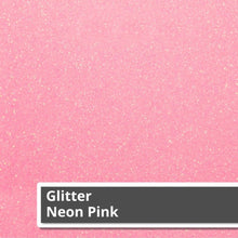 Siser® NEON HTV Glitter Sheets (11.8x24" actual size) - NEW SIZE!