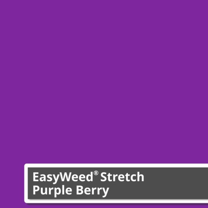 Siser EasyWeed Stretch Heat Transfer Vinyl (HTV) - Purple Berry