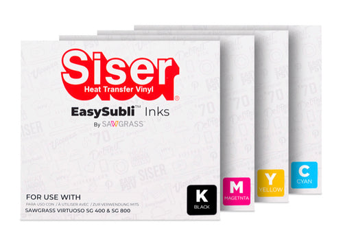 Siser EasySubli Ink Cartridges for Sawgrass Virtuoso SG400/800