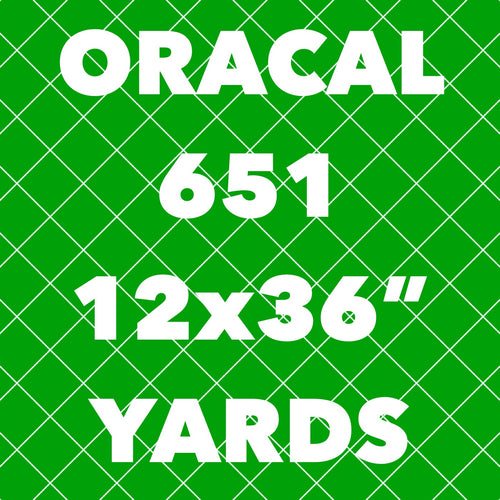 Oracal 651 *YARDS* (12x36