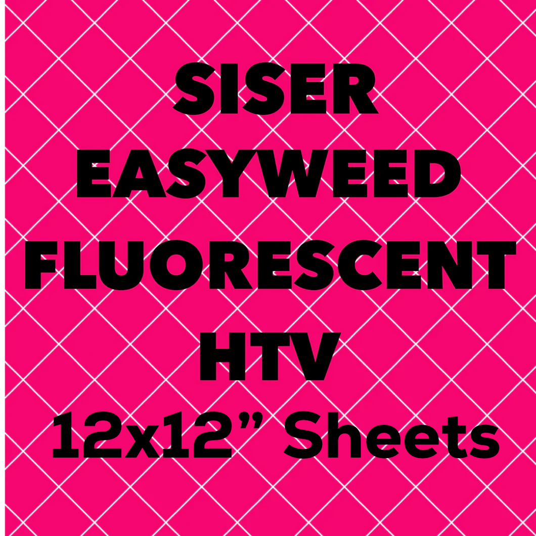 Siser® EasyWeed® Fluorescent HTV Sheets (11.8