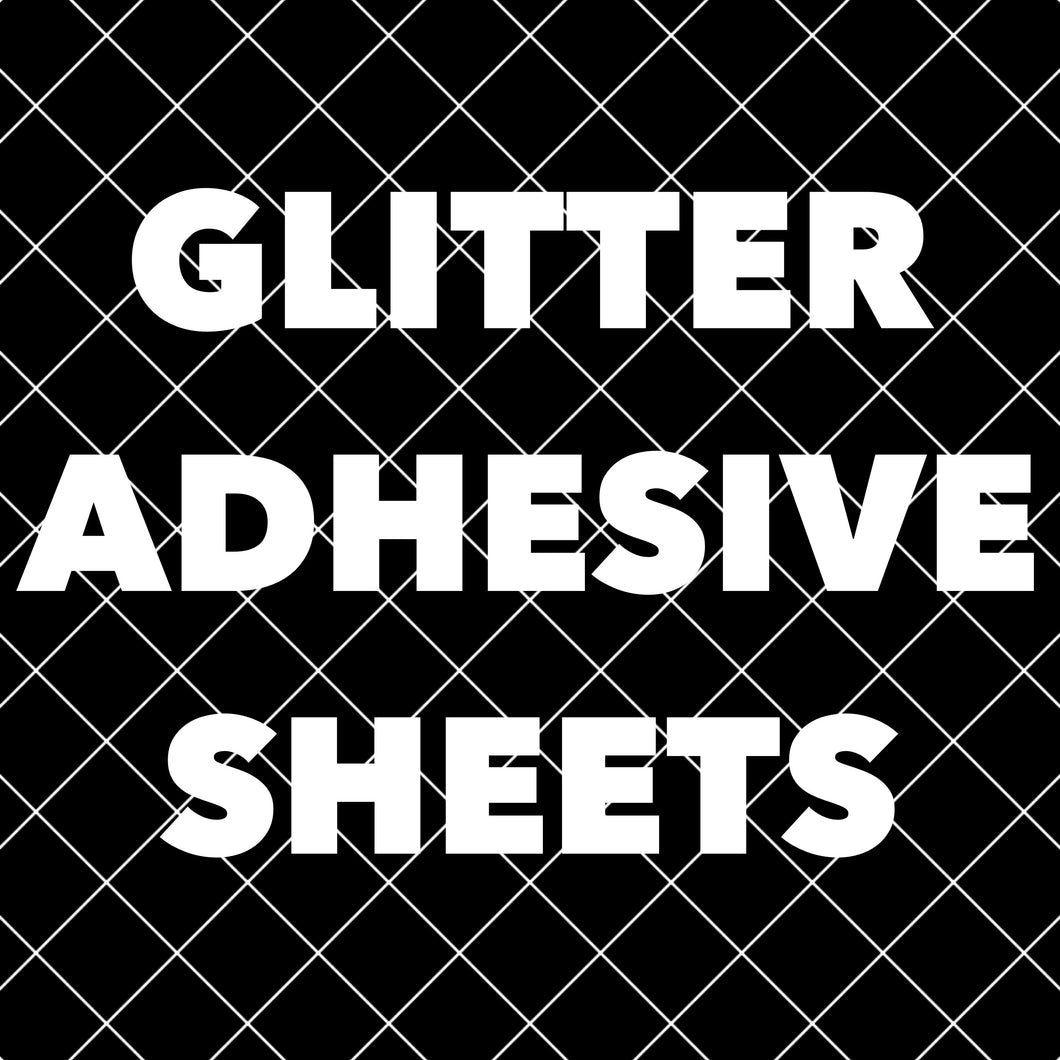 Glitter Adhesive Vinyl Sheets (12x12