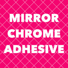 Mirror Chrome Adhesive Vinyl Sheets (12x12")